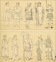 An illustration from Geschichte des Kostüms (1905)