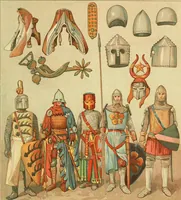 An illustration from Geschichte des Kostüms (1905)