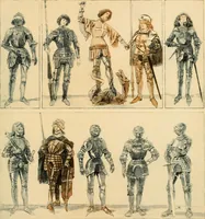 An illustration from Geschichte des Kostüms (1905)