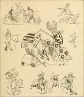 An illustration from Geschichte des Kostüms (1905)