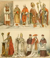 An illustration from Geschichte des Kostüms (1905)