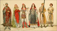 An illustration from Geschichte des Kostüms (1905)