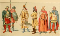 An illustration from Geschichte des Kostüms (1905)
