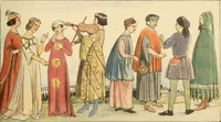 An illustration from Geschichte des Kostüms (1905)