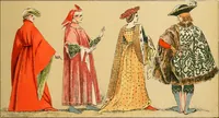 An illustration from Geschichte des Kostüms (1905)
