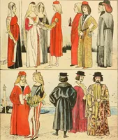 An illustration from Geschichte des Kostüms (1905)