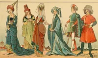 An illustration from Geschichte des Kostüms (1905)