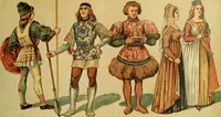 An illustration from Geschichte des Kostüms (1905)