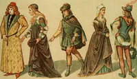 An illustration from Geschichte des Kostüms (1905)