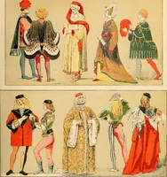 An illustration from Geschichte des Kostüms (1905)