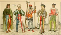 An illustration from Geschichte des Kostüms (1905)