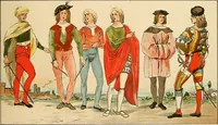 An illustration from Geschichte des Kostüms (1905)