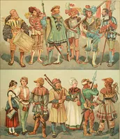 An illustration from Geschichte des Kostüms (1905)