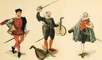 An illustration from Geschichte des Kostüms (1905)