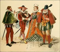 An illustration from Geschichte des Kostüms (1905)