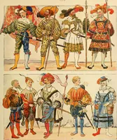 An illustration from Geschichte des Kostüms (1905)