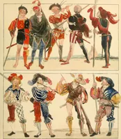 An illustration from Geschichte des Kostüms (1905)