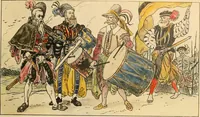 An illustration from Geschichte des Kostüms (1905)