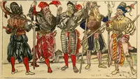 An illustration from Geschichte des Kostüms (1905)