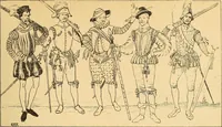 An illustration from Geschichte des Kostüms (1905)