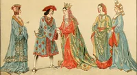 An illustration from Geschichte des Kostüms (1905)