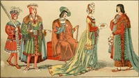 An illustration from Geschichte des Kostüms (1905)