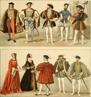An illustration from Geschichte des Kostüms (1905)