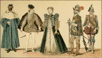An illustration from Geschichte des Kostüms (1905)