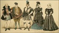 An illustration from Geschichte des Kostüms (1905)