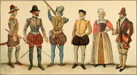 An illustration from Geschichte des Kostüms (1905)