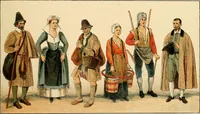 An illustration from Geschichte des Kostüms (1905)