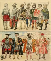 An illustration from Geschichte des Kostüms (1905)