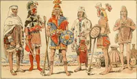 An illustration from Geschichte des Kostüms (1905)