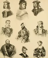 An illustration from Geschichte des Kostüms (1905)