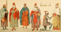 An illustration from Geschichte des Kostüms (1905)