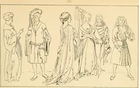 An illustration from Geschichte des Kostüms (1905)