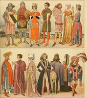 An illustration from Geschichte des Kostüms (1905)