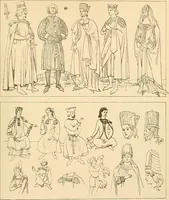 An illustration from Geschichte des Kostüms (1905)