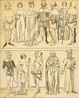 An illustration from Geschichte des Kostüms (1905)