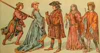 An illustration from Geschichte des Kostüms (1905)
