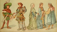 An illustration from Geschichte des Kostüms (1905)
