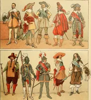 An illustration from Geschichte des Kostüms (1905)
