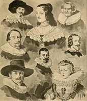 An illustration from Geschichte des Kostüms (1905)