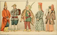 An illustration from Geschichte des Kostüms (1905)
