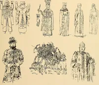 An illustration from Geschichte des Kostüms (1905)