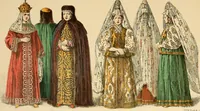 An illustration from Geschichte des Kostüms (1905)