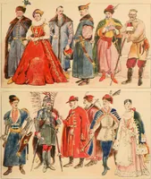 An illustration from Geschichte des Kostüms (1905)