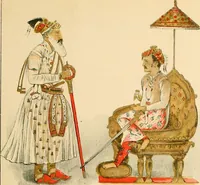 An illustration from Geschichte des Kostüms (1905)