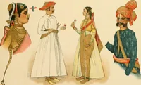 An illustration from Geschichte des Kostüms (1905)