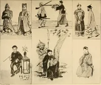 An illustration from Geschichte des Kostüms (1905)